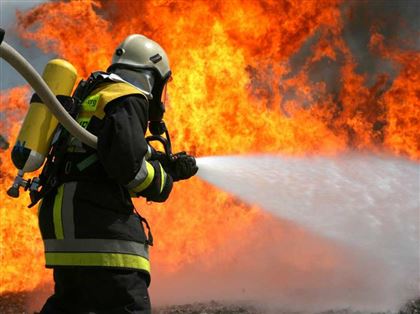 В Боровом из-за грозы произошло несколько пожаров