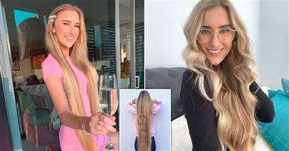 Блогерша с двухметровыми волосами назвала способ ускорить их рост