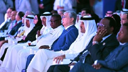 Президент Казахстана принял участие в церемонии открытия экономического форума в Катаре