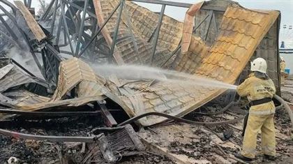 Расследование начали по факту пожара на Алаколе
