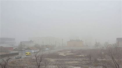 Специалисты пытаются установить источник сильного смога, окутавшего Атырау