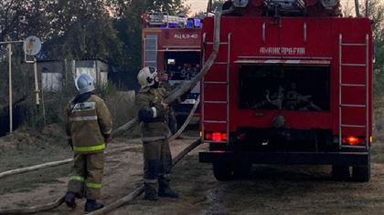 Пожары в Костанайской области: не допущен переход огня на нефтебазу