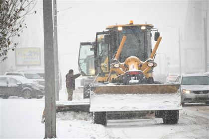 Снегопад обрушился на Астану и привел к хаосу на дорогах