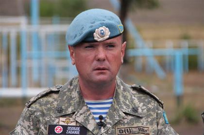 Подполковник Виталий Козенко рассказал, как дома разговаривает только по-казахски