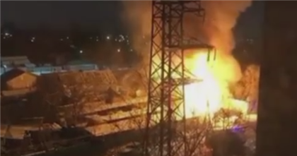 Последствия двойного взрыва в Алматы попали на видео