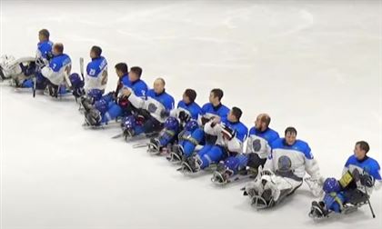 Сборная Казахстана сотворила историю на ЧМ-2022 по паралимпийскому хоккею