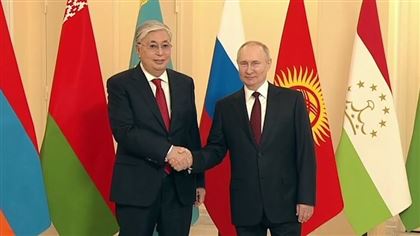 Касым-Жомарт Токаев встретился с Президентом РФ в президентской библиотеке в Санкт-Петербурге