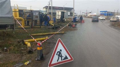 В Шымкенте автолюбитель оставил без газа более 600 домов