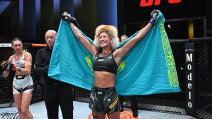 Казахстанка, выступающая в UFC, рассказала, почему отказалась от вегетарианства