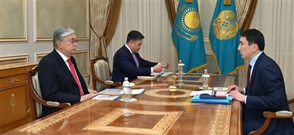 Президент Касым-Жомарт Токаев принял председателя правления АО «НК «КазМунайГаз» Магзума Мирзагалиева