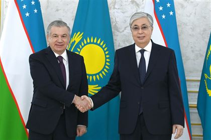Касым-Жомарт Токаев встретился с президентом Узбекистана Шавкатом Мирзиёевым
