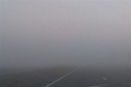 В Казахстане из-за сильного тумана закрыли несколько трасс