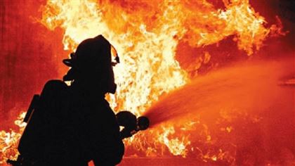 50 человек эвакуировали во время пожара в Кентау