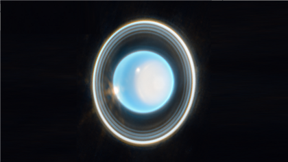 James Webb сделал эффектный снимок Урана с яркими кольцами