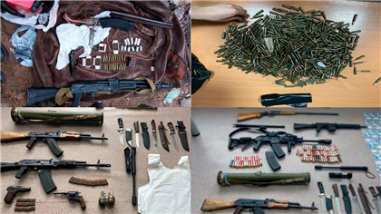 Сколько оружия сотрудники КНБ изъяли с начала года
