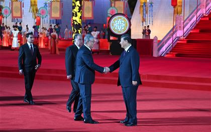 В Китае прошла официальная церемония встречи глав государств – участников саммита "Центральная Азия – Китай"