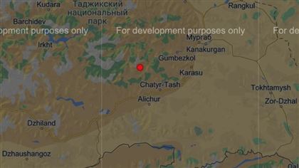 В 650 км от Алматы произошло землетрясение