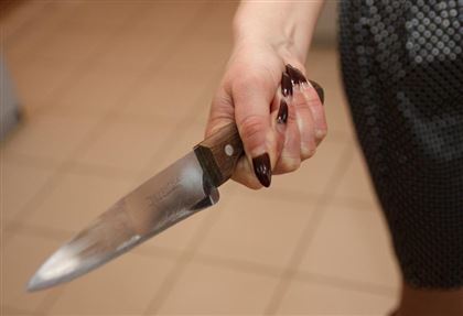 Жительница Акмолинской области напала с ножом на своего знакомого