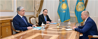 Токаев принял посла Казахстана в России Даурена Абаева