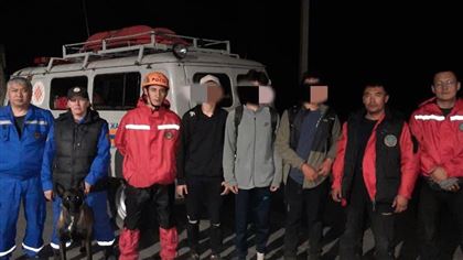 Троих потерявшихся подростков нашли в горах Алматы
