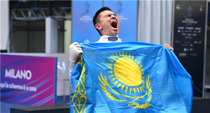 Казахстанец сотворил историю на чемпионате мира по фехтованию