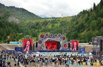 В Алматы прошел первый день международного фестиваля «Азия Дауысы – 2023»