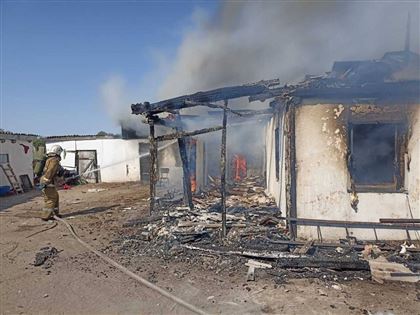В Павлодарской области двухлетний ребенок погиб при пожаре 