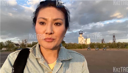 На журналиста КазТАГ напали при попытке снять происходящее у шахты «Казахстанская». 