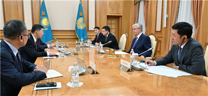 Токаев принял президента нефтяной корпорации SINOPEC Юй Баоцая