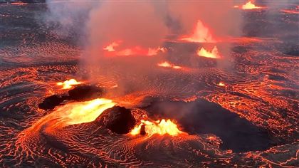 Извержение вулкана Килауэа началось в американском штате Гавайи