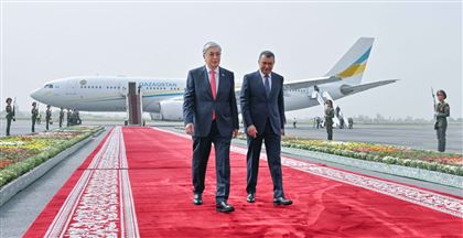 Касым-Жомарт Токаев прибыл с рабочим визитом в Таджикистан