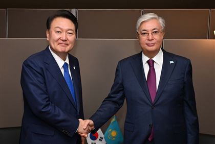 Касым-Жомарт Токаев провел переговоры с Президентом Республики Корея Юн Сок Ёлем