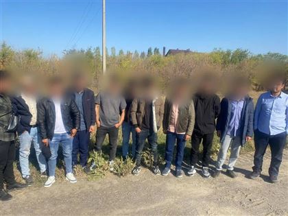 В Уральске задержали 11 граждан Афганистана