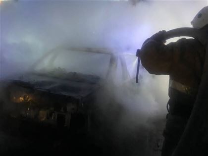 В Усть-Каменогорске произошло возгорание трех автомобилей