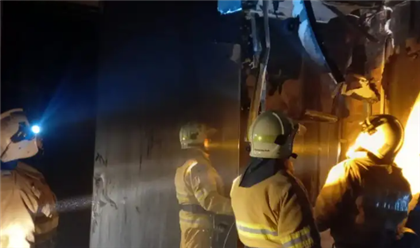 При пожаре в Усть-Каменогорске эвакуировали пять человек