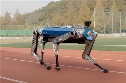 Корейский робот-собака HOUND установил рекорд Гиннесса в стометровом забеге