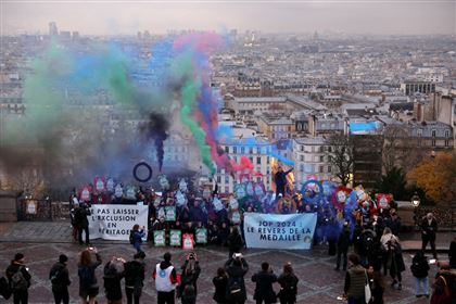Людей без определенного места жительства выселяют из Парижа на время Олимпиады: идут протесты