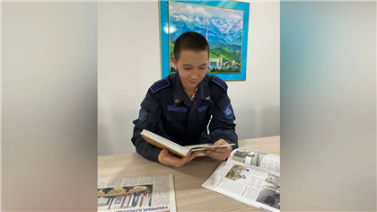 В Нацгвардии Казахстана служит солдат-полиглот