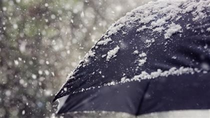 22 декабря в Казахстане ожидается дождь со снегом