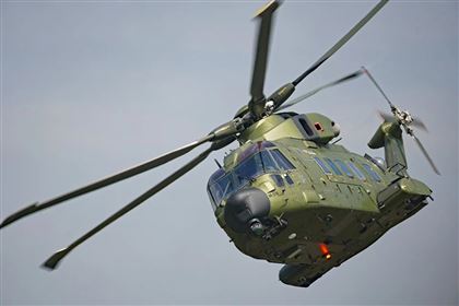 Военный вертолет Ми-8 разбился в Бишкеке 