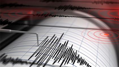 В 262 км на юго-восток от Алматы произошло землетрясение