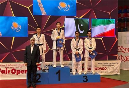 Казахстанские таеквондисты привезли восемь медалей с президентского кубка в Иране