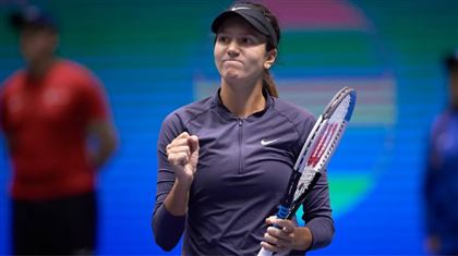 Лучшая теннисистка Казахстана в «парах» провела драматичный матч на крупном турнире в Дубае