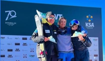 Заслуженный тренер из Казахстана вернулась в спорт и с травмой обыграла лыжниц из Европы и Америки