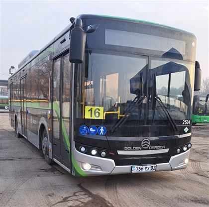 Еще на двух маршрутах в Алматы обновлены автобусы