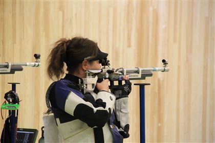 Шымкентская спортсменка побила рекорд Казахстана в стрельбе 