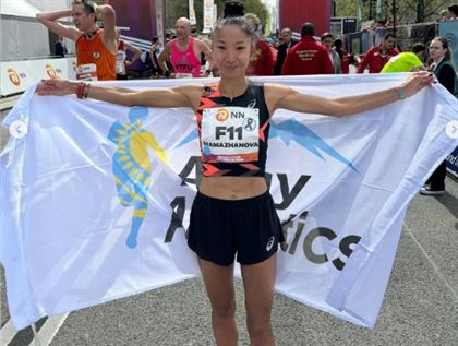 Казахстанка Жанна Мамажанова пробежала марафон быстрее олимпийской чемпионки Токио