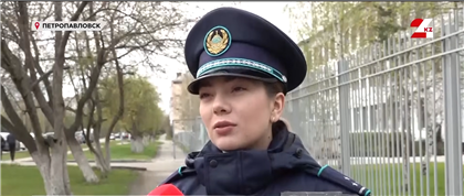 Девушка-полицейский с русскими, украинскими и турецкими корнями свободно владеет казахским