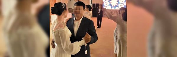 Фото в социальные сети выложили приглашенные гости со свадьбы руководителя областного департамента комитета по регулированию естественных монополий Жандоса Салимова