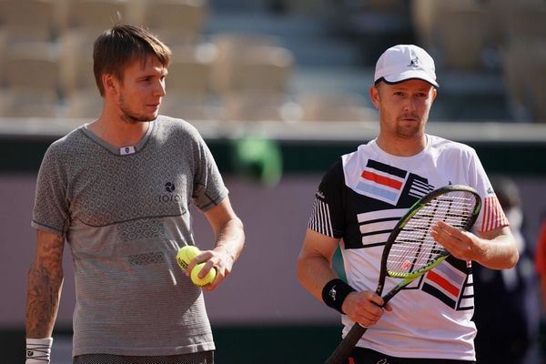 Теннис Александр Бублик и Андрей Голубев в Париже